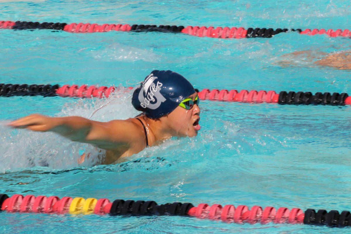 DIVING DEEP The Gabrielino swim team will compete in the Almont League finals at Schurr today.