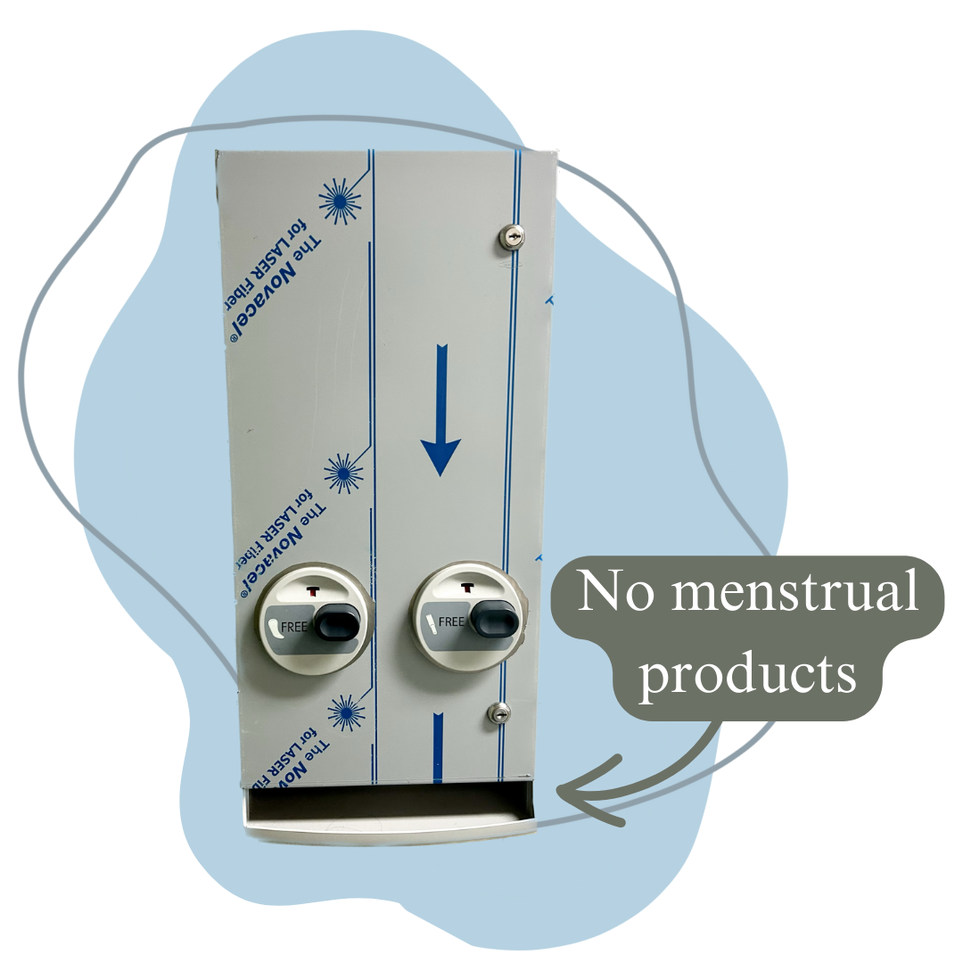Menstrual products must be regularly supplied inside school restrooms