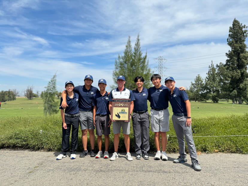 CIF CHAMPIONS - The 2024 Gabrielino High School boys golf team makes history as the first boys golf team to win CIF | Photo courtesy of Ethan Tang.
