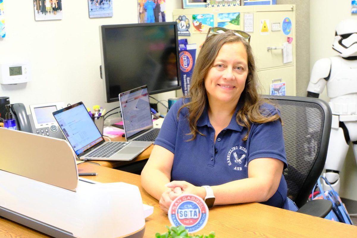 Ms. Strom in her new office