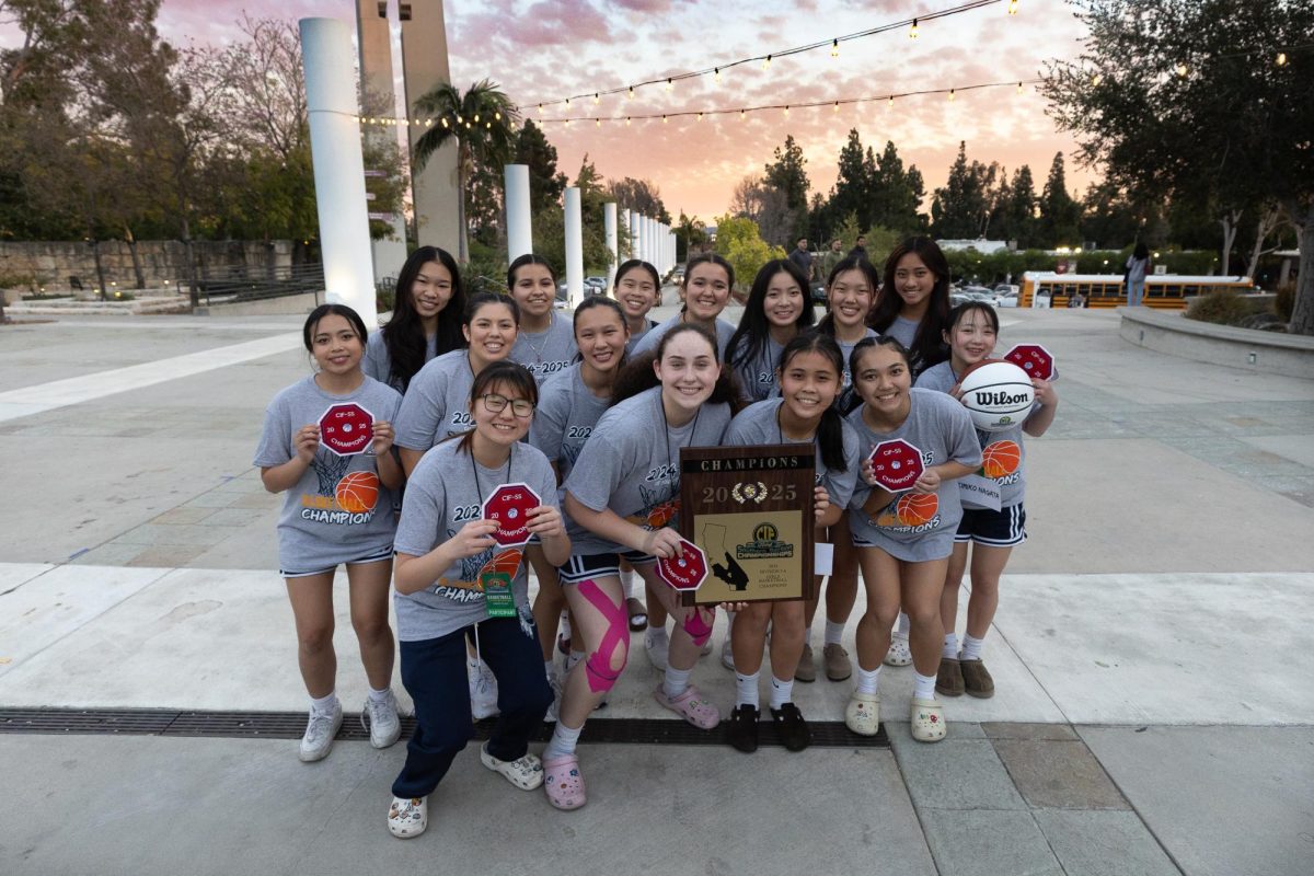 Girls varsity basketball secures 38-23 victory against Rosemead High School in CIF finals