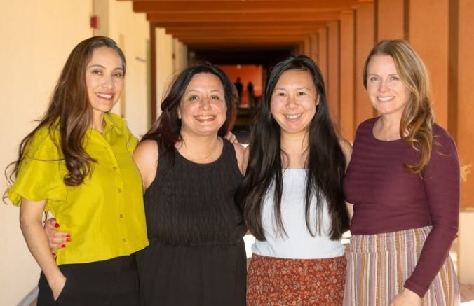A photo of the Gabrielino High School Counselors for National School Counseling Week.