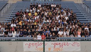 Class of 2026 at Senior Sunset. Image courtesy of @gabrielino_2026 on Instagram.