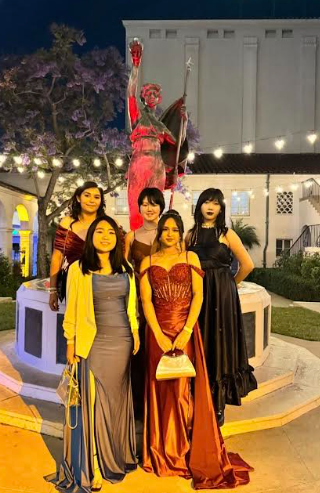 Group Photo of Olivia Nunez, Audrey Ouyang , Amy Diep, Tina Lin, Gianna Camacho